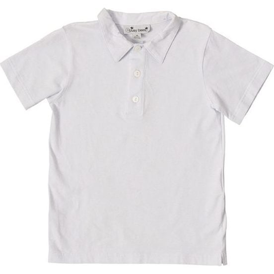 Busy Bees Polo, White