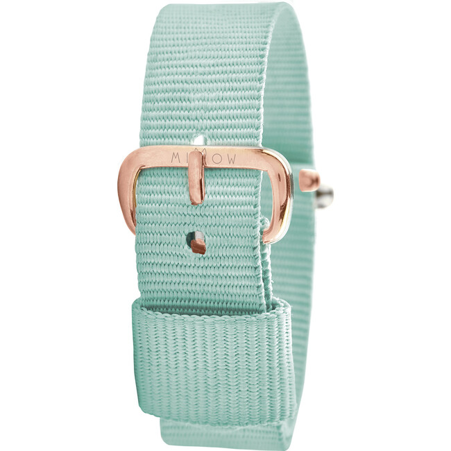 Watch Band, Mint Green and Rose Gold