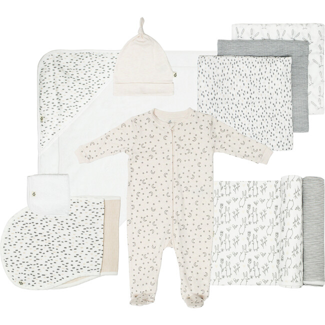 Baby Girl Deluxe Bundle - Mixed Gift Set - 1