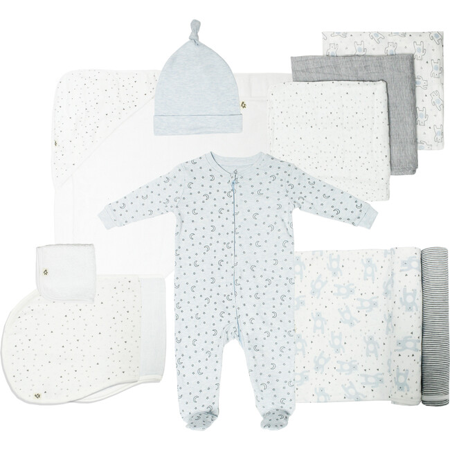 Baby Boy Deluxe Bundle - Mixed Gift Set - 1