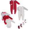 *Exclusive* Newborn Basics Bundle, Hot Cocoa - Mixed Apparel Set - 1 - thumbnail