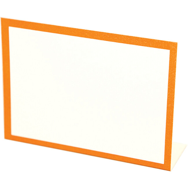 Orange Frame  Place Card
