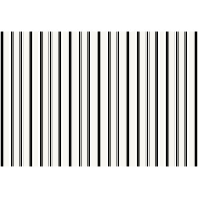 Black Ribbon Stripe Placemat - Paper Goods - 1