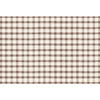 Brown Painted Check Placemat - Paper Goods - 1 - thumbnail