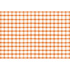 Orange Painted Check Placemat - Paper Goods - 1 - thumbnail