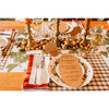 Brown Painted Check Placemat - Paper Goods - 2