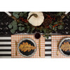 Orange Painted Check Placemat - Paper Goods - 2