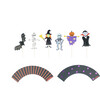 Trick or Treat Cupcake Toppers - Decorations - 1 - thumbnail
