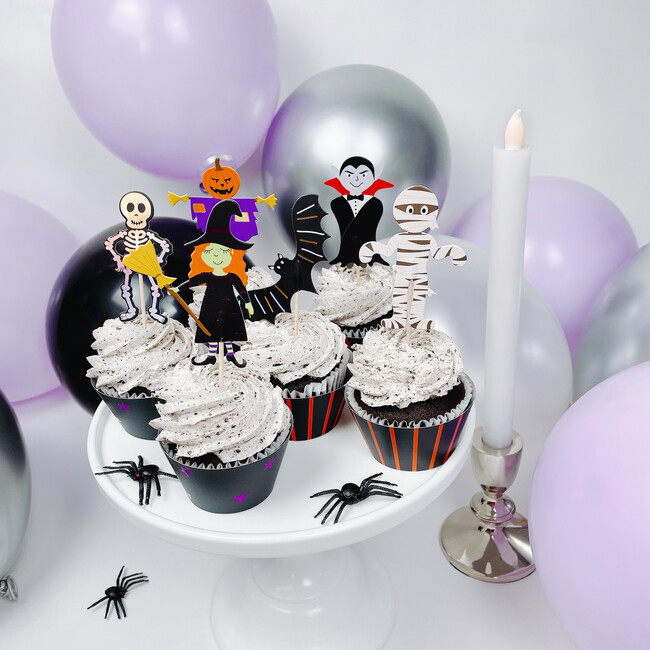 Trick or Treat Cupcake Toppers