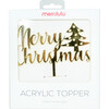Christmas Sparkles Acrylic Topper - Decorations - 3