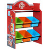 Little Firefighters Toy Organizers with Storage Bins - Storage - 1 - thumbnail