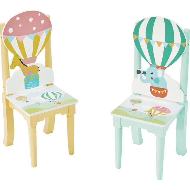 Hot Air Balloons Set of 2 Chairs