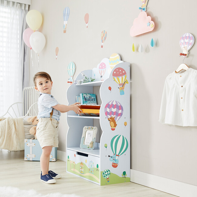 Hot Air Balloons Bookshelf - Bookcases - 5