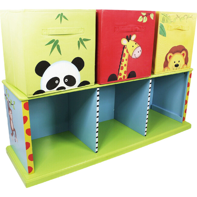 Sunny Safari 3-Drawer Cubby - Storage - 3