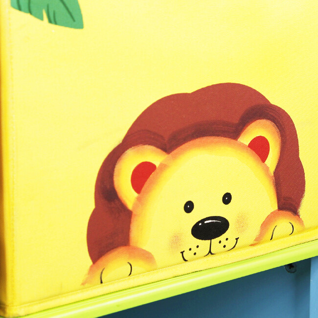 Sunny Safari 3-Drawer Cubby - Storage - 7
