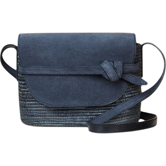 Women's Crossbody, Marine Suede - Bags - 1