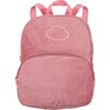 Velour Backpack, Pink - Backpacks - 1 - thumbnail
