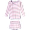 Women's Pima Long Short Set, Sorbet - Pajamas - 1 - thumbnail