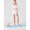 Women's Pima Long Short Set, Sorbet - Pajamas - 2