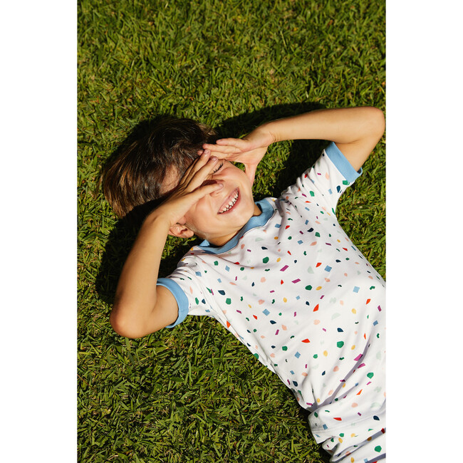 x Maisonette Kids Shorts Set, Confetti - Pajamas - 3