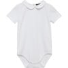 Milo Piped Body, White - Onesies - 1 - thumbnail