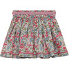 Liberty Pink Poppy Ric Rac Skirt, Pink - Skirts - 3
