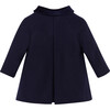 Classic Raglan Coat, Navy - Coats - 2