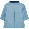 Classic Raglan Coat, Pale Blue - Coats - 2