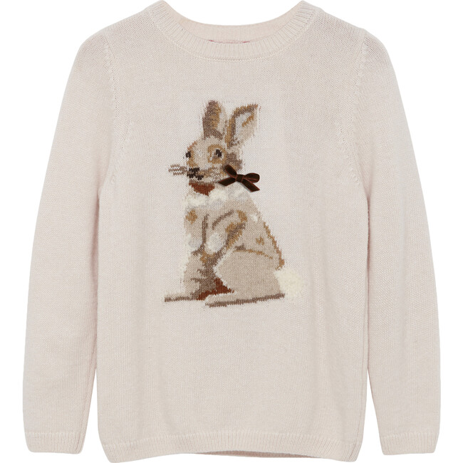 Bunny Jumper, Winter White - Trotters 