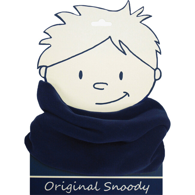 Childrens Original Snoody, Navy - Scarves - 1