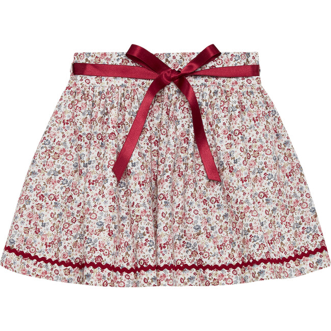 Bella Ric Rac Skirt, Ditsy Floral - Skirts - 1