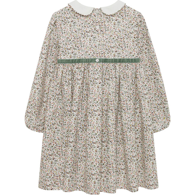 Aubrey Bow Dress, Green - Dresses - 3