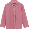 Thomas Shirt, Red Check - Shirts - 1 - thumbnail