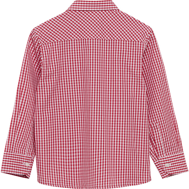 Thomas Shirt, Red Check - Shirts - 2