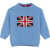 George Baby Jumper, Pale Blue - Sweaters - 1 - thumbnail