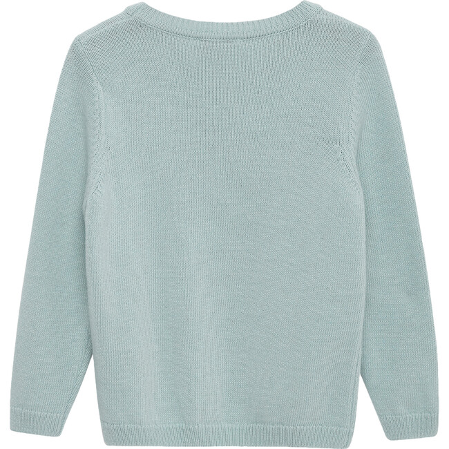 Freya Pony Jumper, Sea Blue - Jumpers - 3