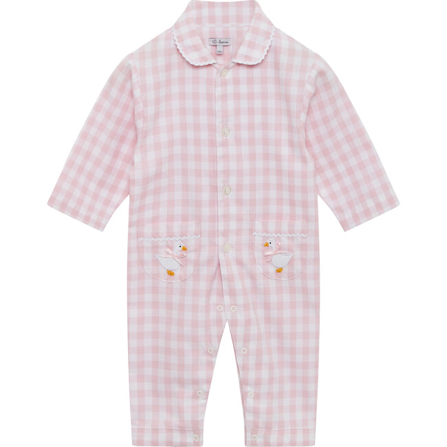 Freya All In One, Pale Pink Gingham