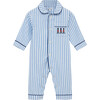 Felix All In One, Blue Stripe - Onesies - 1 - thumbnail