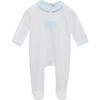 Elephant Applique All In One, Blue Gingham - Onesies - 1 - thumbnail