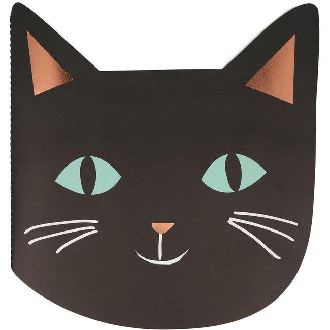 Halloween Cat Sticker Sketch Book