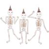 Vintage Giant Halloween Jointed Skeletons - Party - 1 - thumbnail