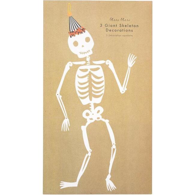 Vintage Giant Halloween Jointed Skeletons - Party - 2