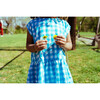 The Sleeveless Pocket Dress, Blue Gingham - Dresses - 3 - thumbnail