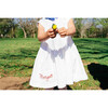 The Sleeveless Pocket Dress, White Linen - Dresses - 3