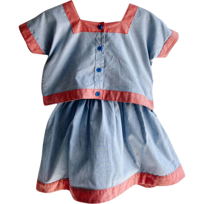 The Summer Set, Blue Chambray - Mixed Apparel Set - 5