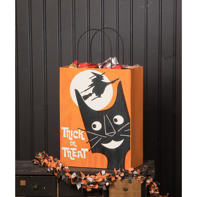 Tin Halloween Treat Bag, Large