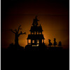 Halloween Village Silhouette Dummy Boards - Accents - 3