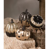 Set of 4 Pumpkins, Black/Gold - Accents - 2