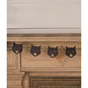 Glittered Scaredy Cat Silhouette Garland - Garlands - 2