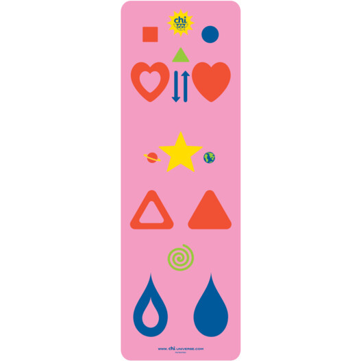 Chi Yoga Mat, Pink - Outdoor Games - 1